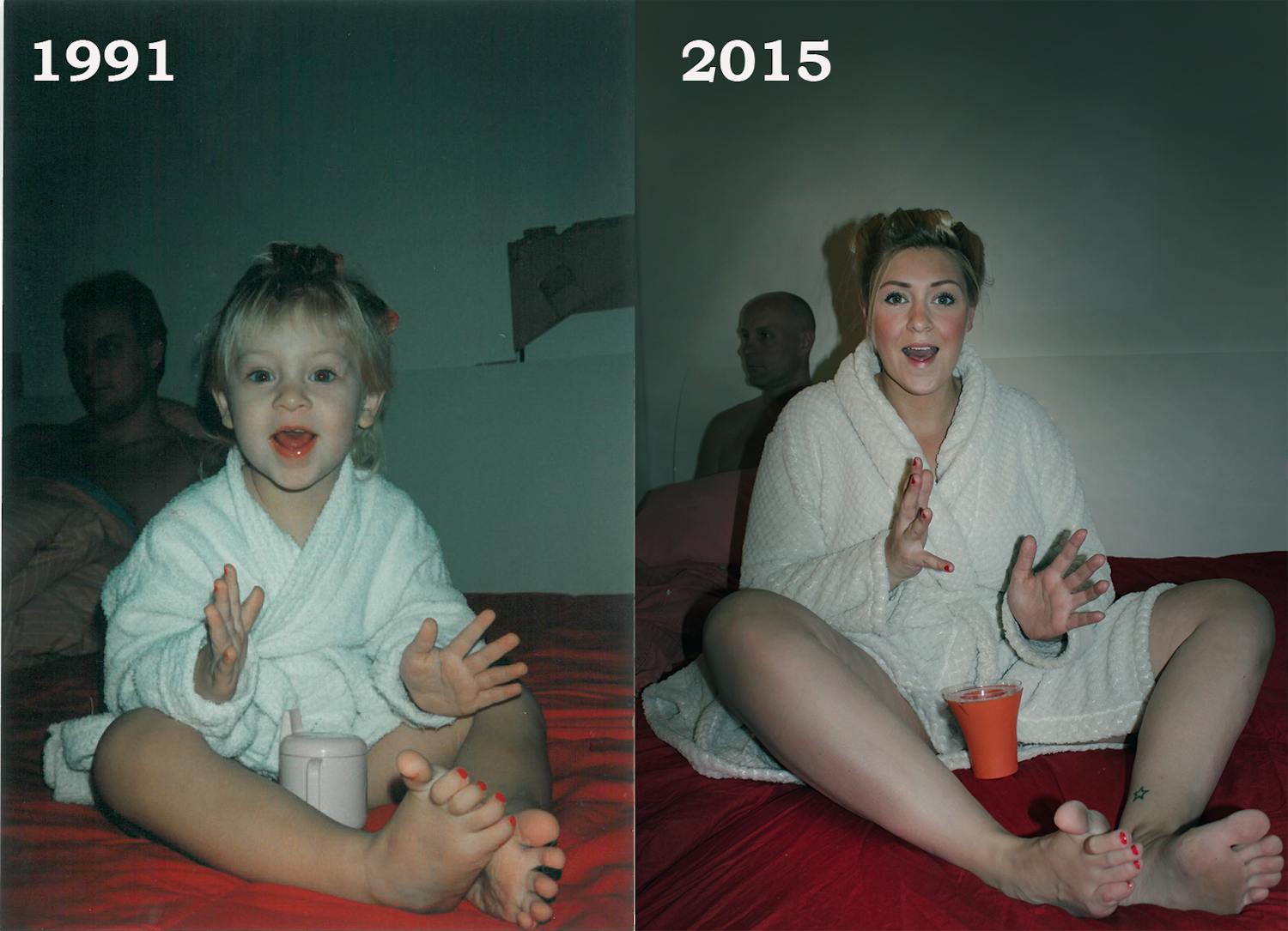 Bonnier Digital Foto återskapar barndomsbilder